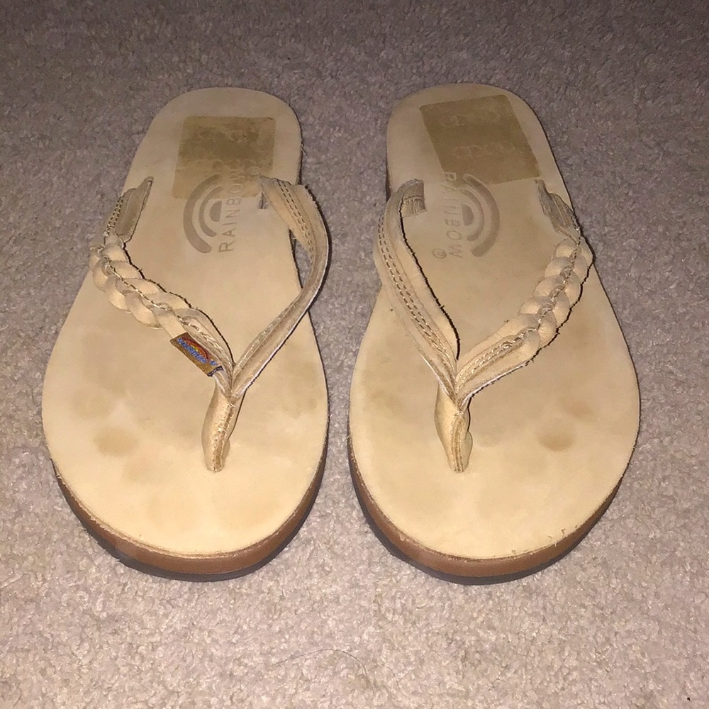 Rainbow Flip Flops Sandals